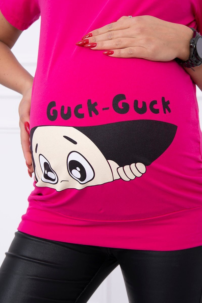  Bluzka ciążowa Guck fuksja