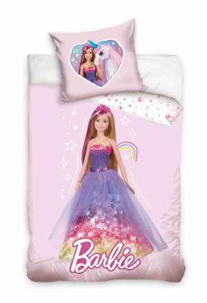 Pościel Baby Licencyjna Barbie 100x135 cm BARB213057B-BABY