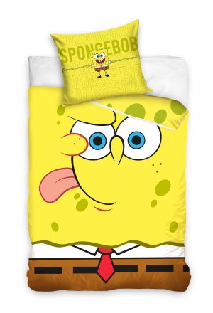 Pościel Dziecięca Sponge Bob Licencja 140x200 cm SBOB223008-PP