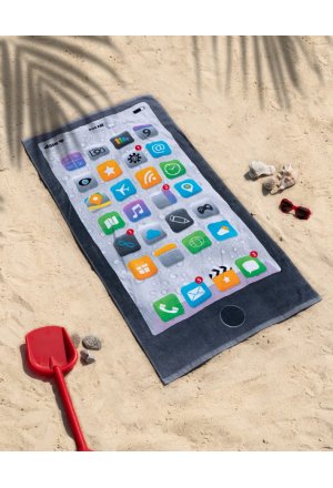 Ręcznik Plażowy Kąpielowy Smartfon 70 x 140 cm WZ 48